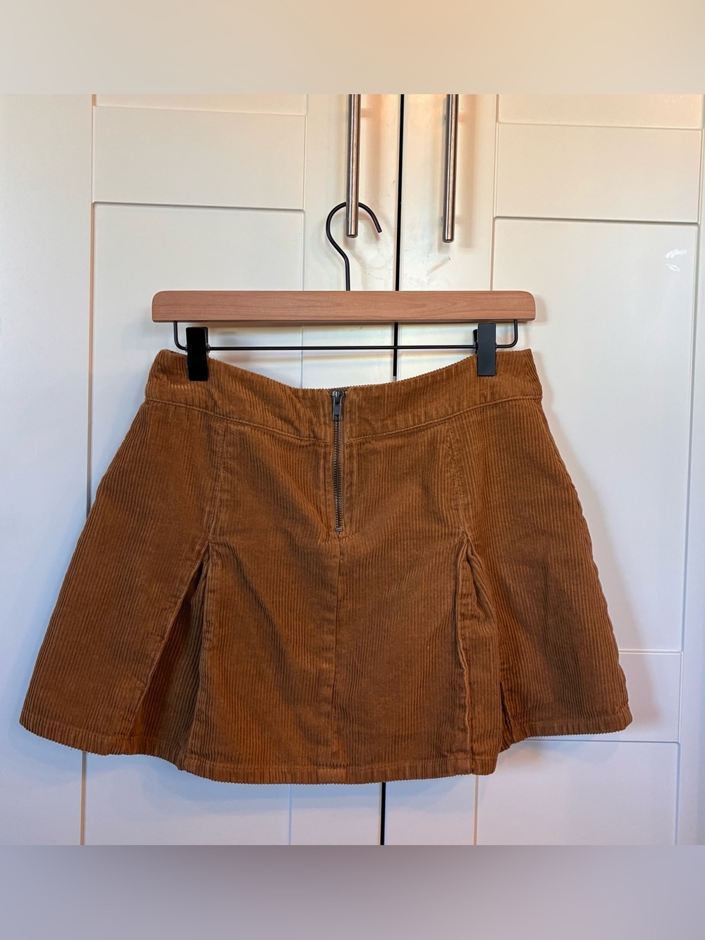 wild fable Corduroy Cargo Mini Skirt in Chestnut - Picture 2 of 3